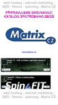 Mobile Screenshot of matrix.cz