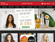 Tablet Screenshot of matrix.com